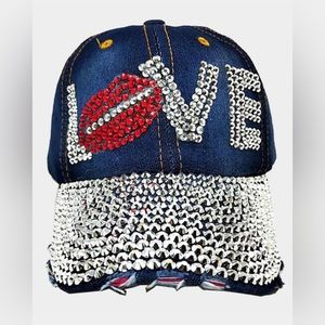Love bling hat
